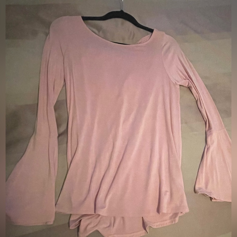 Tahari long bell sleeve blouse.  Sz S never worn